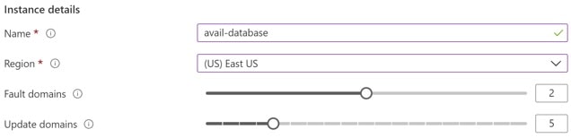 create availability set