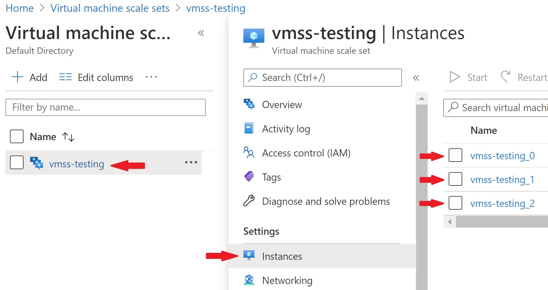 virtual machines scale sets