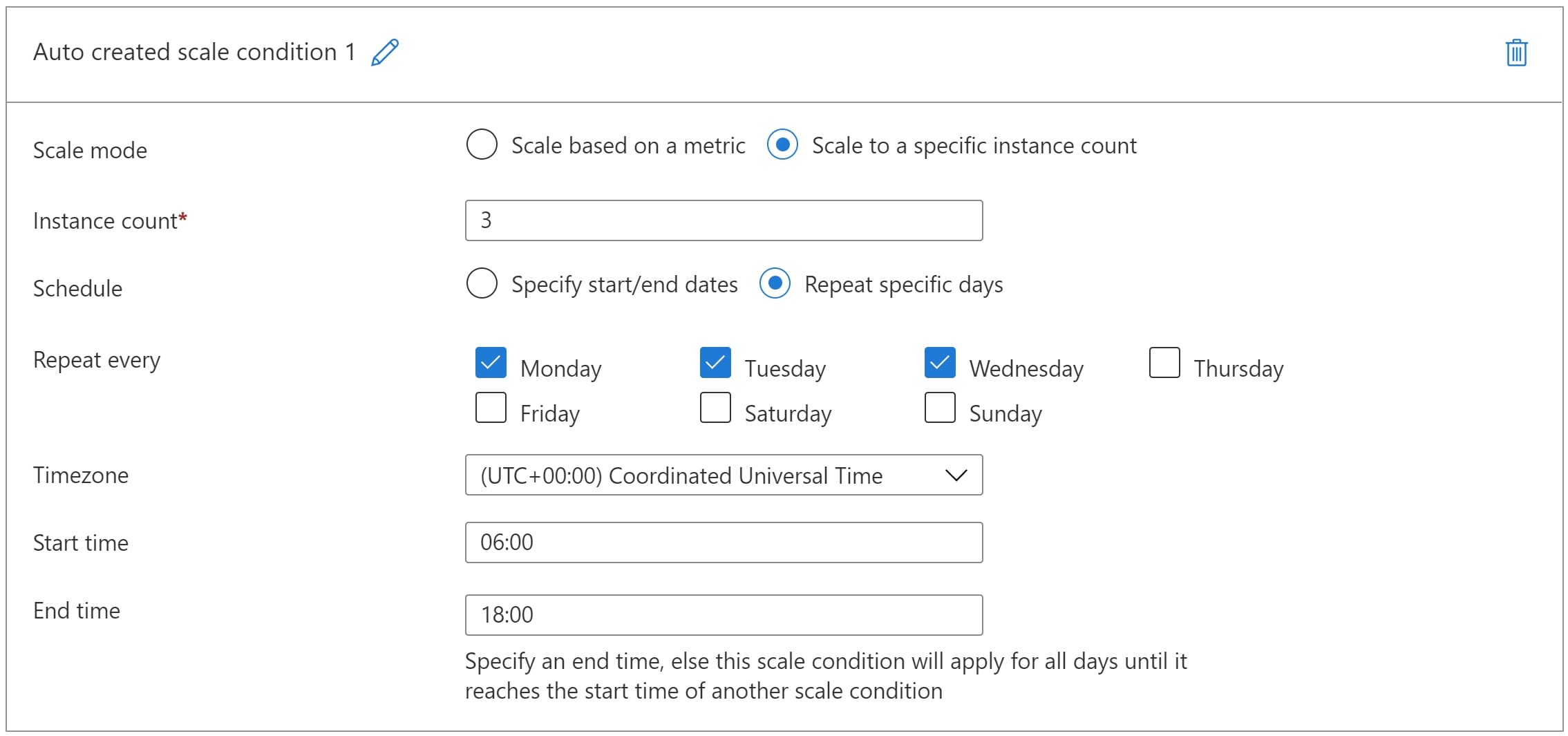 virtual machine scale set scaling