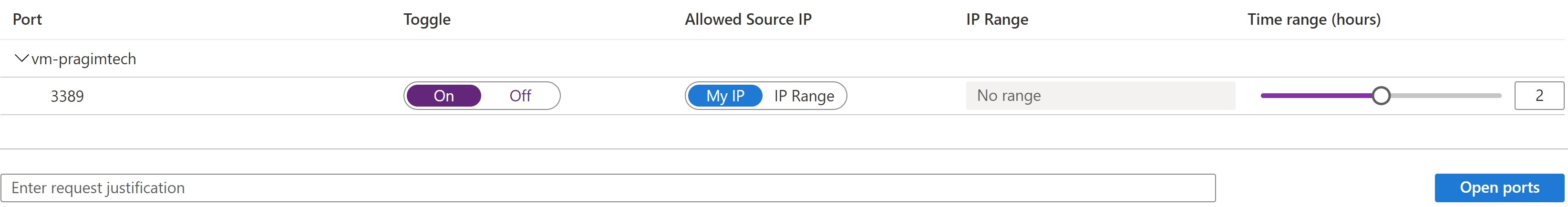 azure just in time access