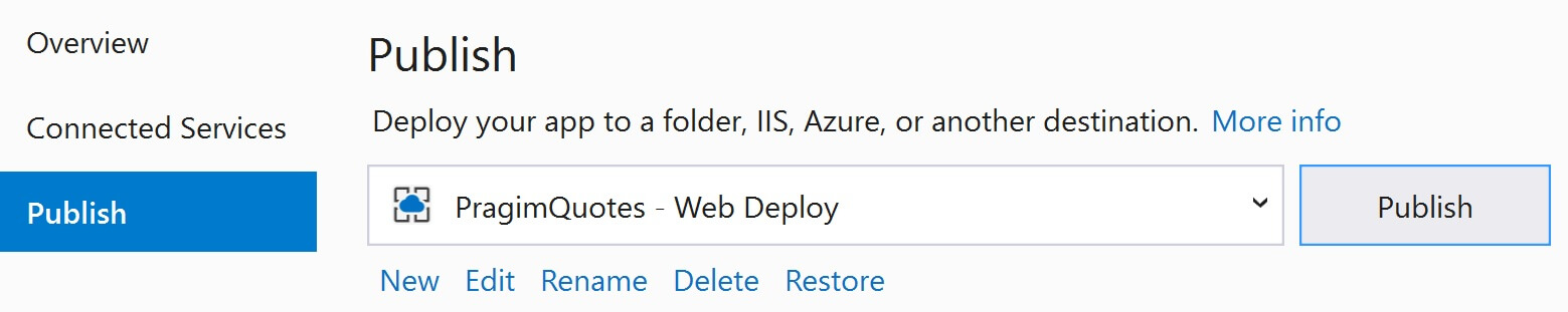 deploy asp.net web app to azure