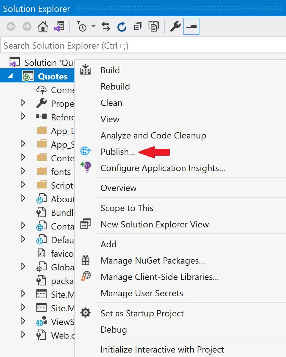 deploy asp.net web application to azure