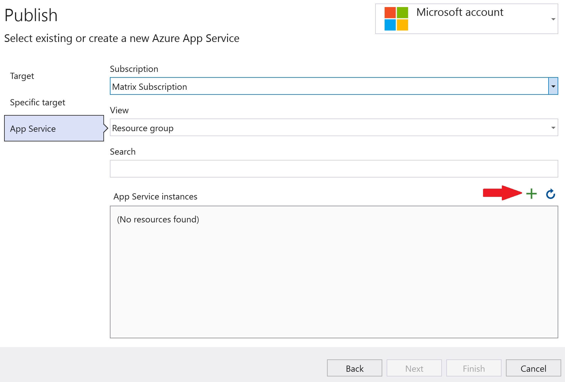 visual studio deploy to azure