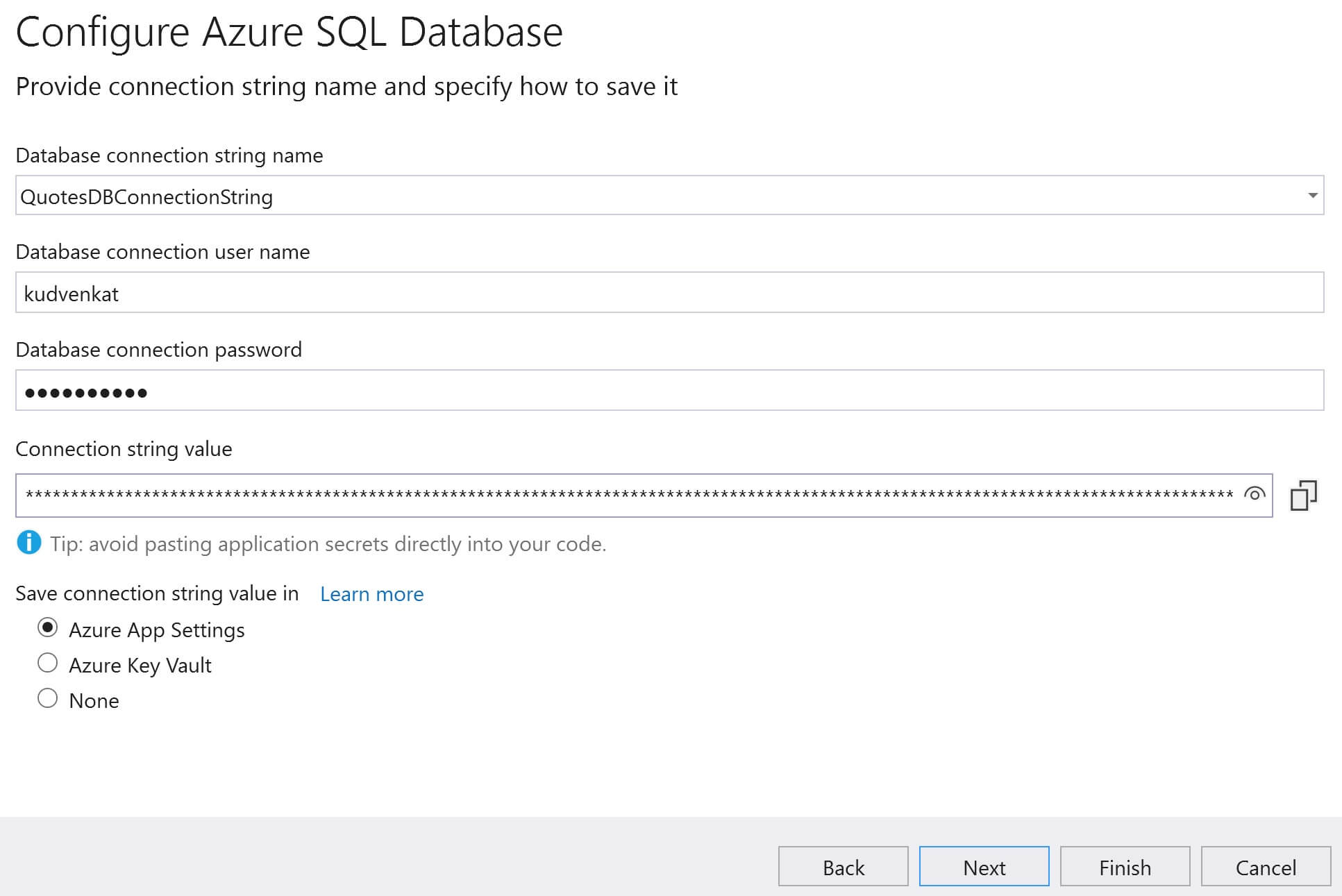 visual studio 2019 deploy sql database to azure