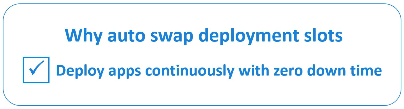 azure web app auto swap