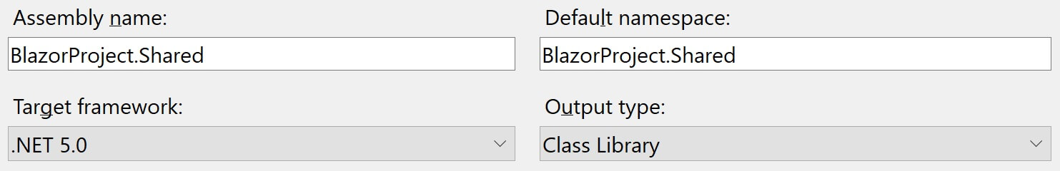 blazor-shared-project