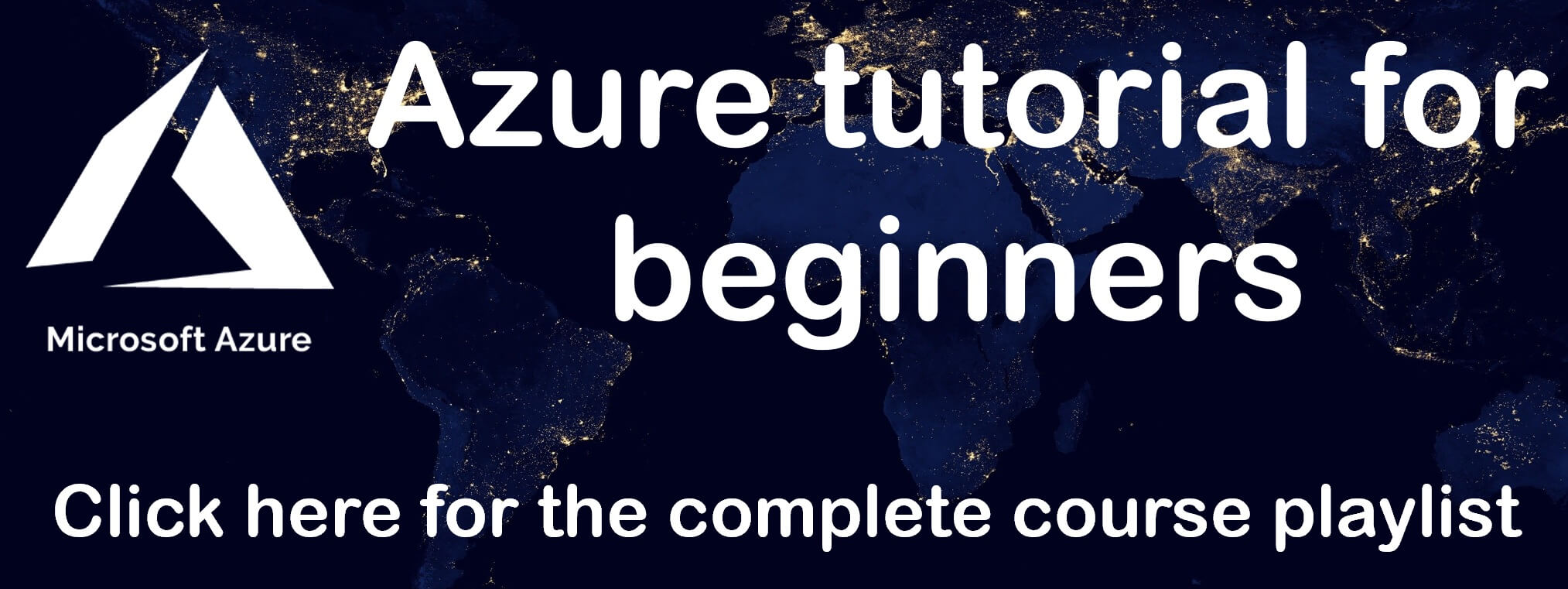 Azure tutorial for beginners